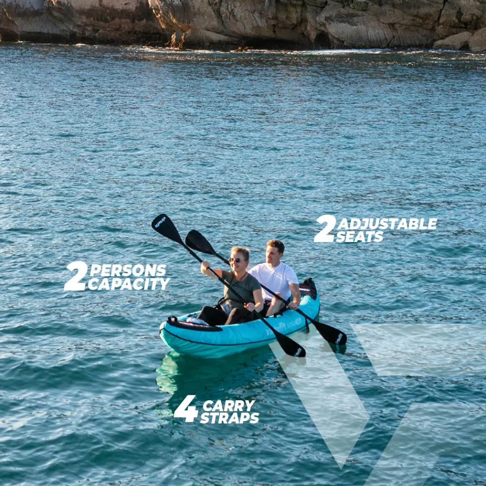 VirtuFit Kayak 335 set - Inclusief 2 peddels en pomp