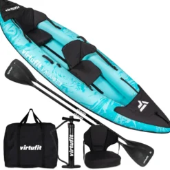 VirtuFit Kayak 335 set - Inclusief extra zitje, 2 peddels en pomp