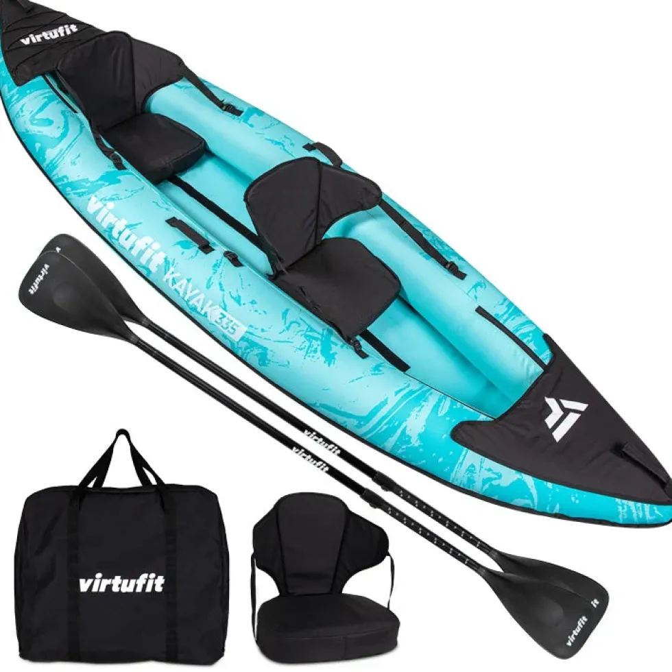 VirtuFit Kayak 335 set - Inclusief 2 peddels en zitje