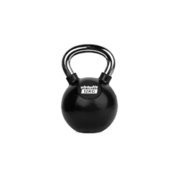 VirtuFit Kettlebell - Rubber/Chroom - 12 kg
