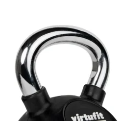 VirtuFit Kettlebell - Rubber/Chroom - 12 kg