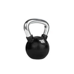 VirtuFit Kettlebell - Rubber/Chroom - 6 kg