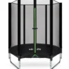 VirtuFit Kindertrampoline met Veiligheidsnet - Zwart - 140 cm