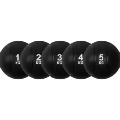 VirtuFit Medicijnbal Pro - Medicine Ball - 2 kg - Rubber - Zwart
