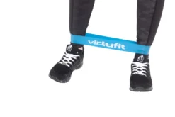 VirtuFit Mini Band - Weerstandsband - Fitness Elastiek - Sterk - Blauw
