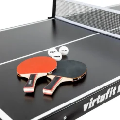 VirtuFit Mini Tafeltennistafel TT160 - Met 2 Batjes en 3 Ballen