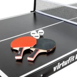 VirtuFit Mini Tafeltennistafel TT160 - Met 2 Batjes en 3 Ballen - Tweedekans