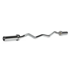 VirtuFit Olympische EZ Curl Bar - Halterstang - 120 cm
