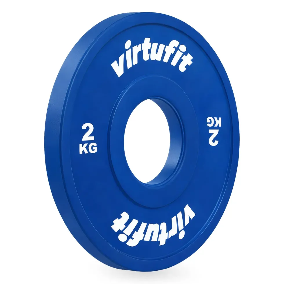 VirtuFit Olympische Fractional Plate - Halterschijf - Bumper Plate - 2 kg