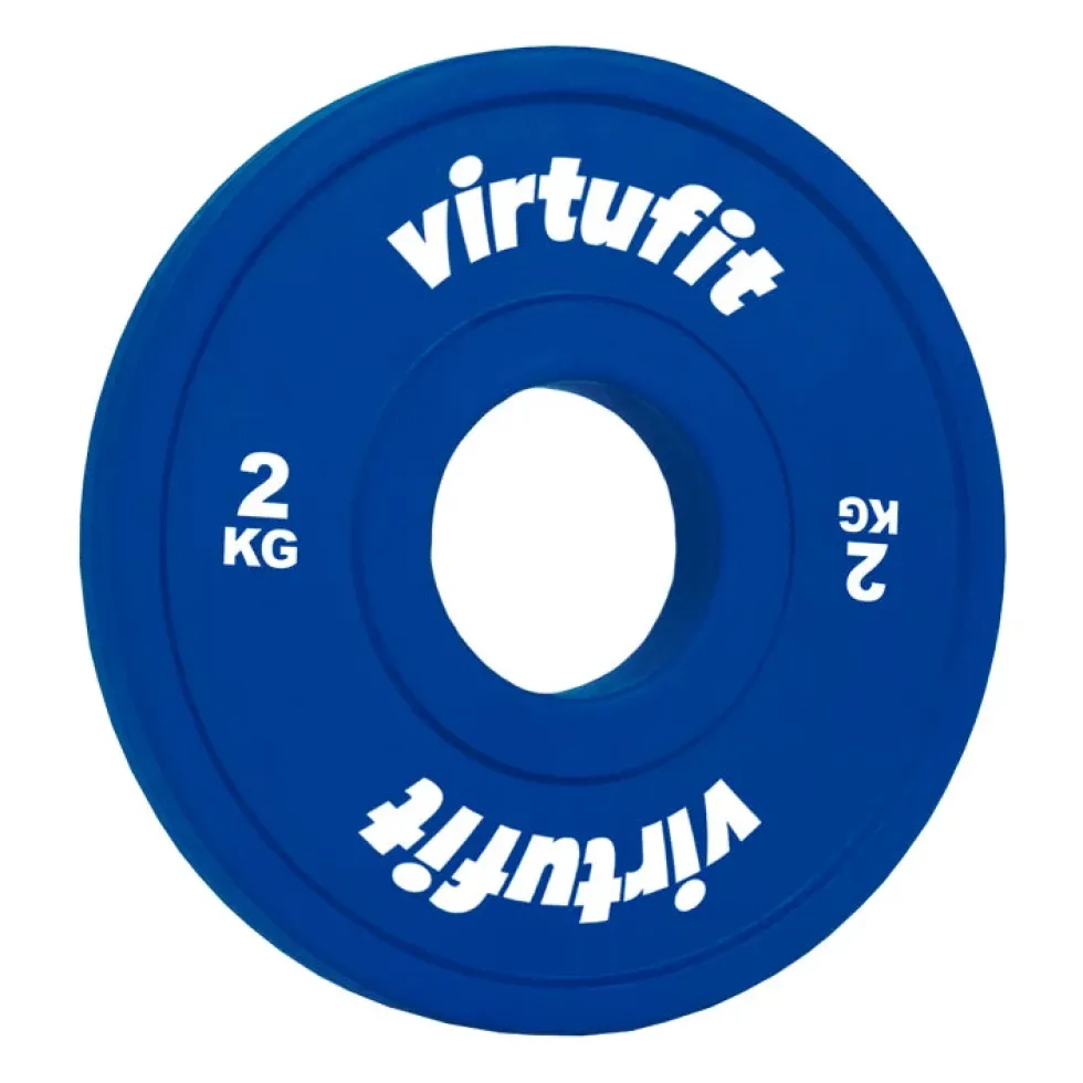 VirtuFit Olympische Fractional Plate - Halterschijf - Bumper Plate - 2 kg