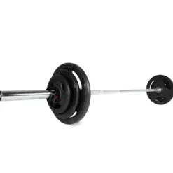 VirtuFit Olympische Gietijzeren Halterset - 90 kg