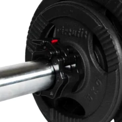 VirtuFit Olympische Gietijzeren Halterset - 170 kg