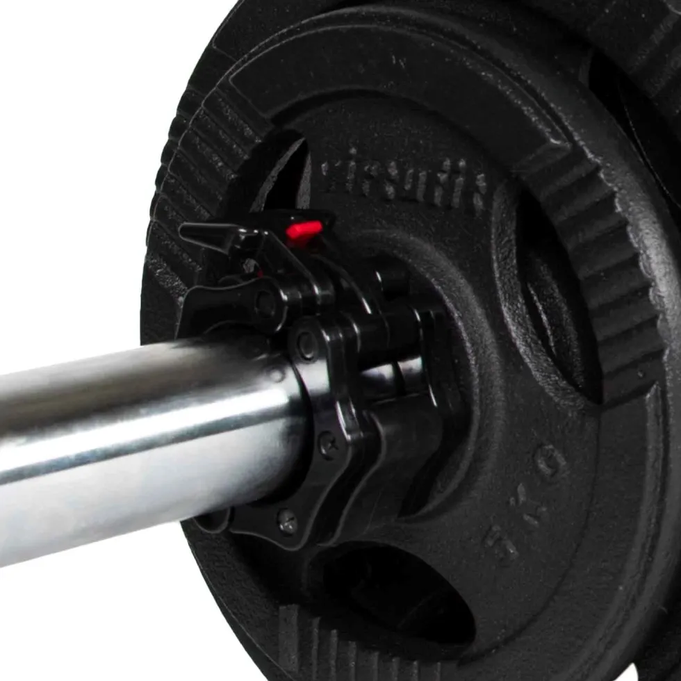 VirtuFit Olympische Gietijzeren Halterset - 170 kg
