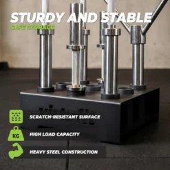 VirtuFit Olympische Halterstang Houder - Barbell Holder
