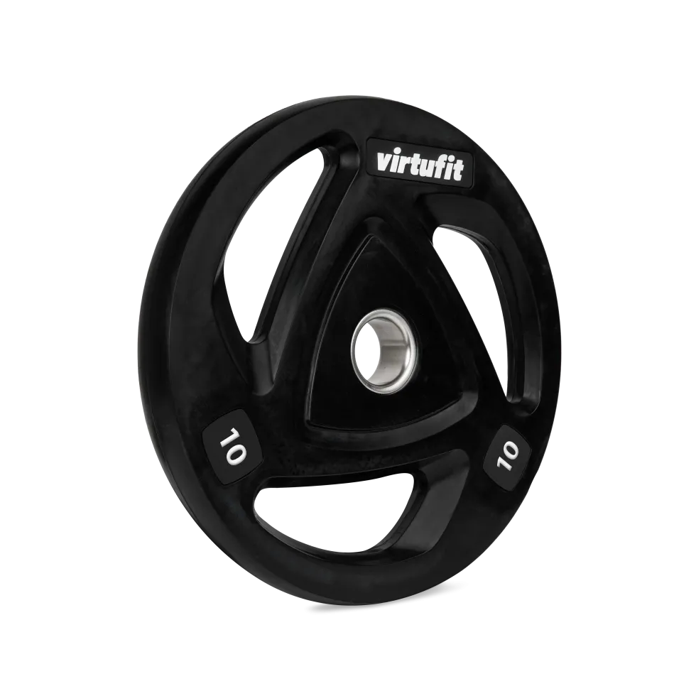 VirtuFit Olympische Rubberen Halterschijf - 10 kg