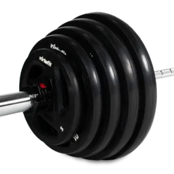 VirtuFit Olympische Rubberen Halterset - 170 kg