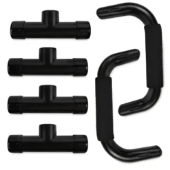 VirtuFit Opdruksteunen - Push Up bars - Zwart
