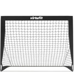 VirtuFit Pop-Up Voetbaldoelen Set - Voetbalgoals - 120 x 90 cm - Zwart