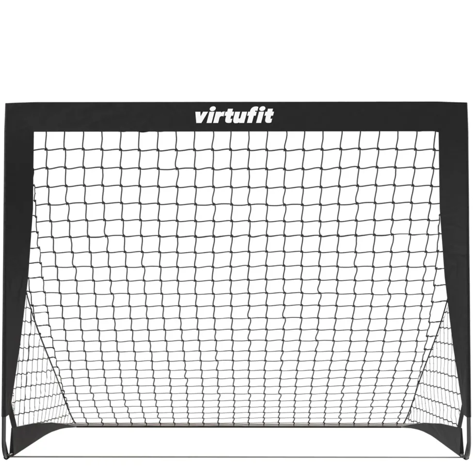 VirtuFit Pop-Up Voetbaldoelen Set - Voetbalgoals - 120 x 90 cm - Zwart