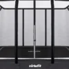VirtuFit Premium Inground Trampoline met Veiligheidsnet - Zwart - 213 x 305 cm