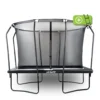 VirtuFit Premium Rechthoekige Trampoline met Veiligheidsnet - Zwart - 213 x 305 cm - Gratis trap