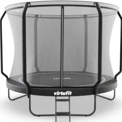 VirtuFit Premium Trampoline met Veiligheidsnet - Zwart - 305 cm