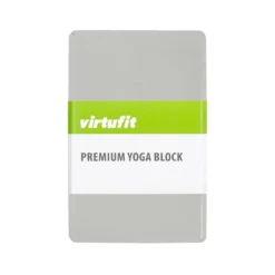 VirtuFit Premium Yoga Blok - EVA Foam - Natural Grey