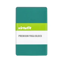 VirtuFit Premium Yoga Blok - EVA Foam - Ocean Green