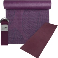 VirtuFit Premium Yoga Kit - 3-Delig - Mulberry