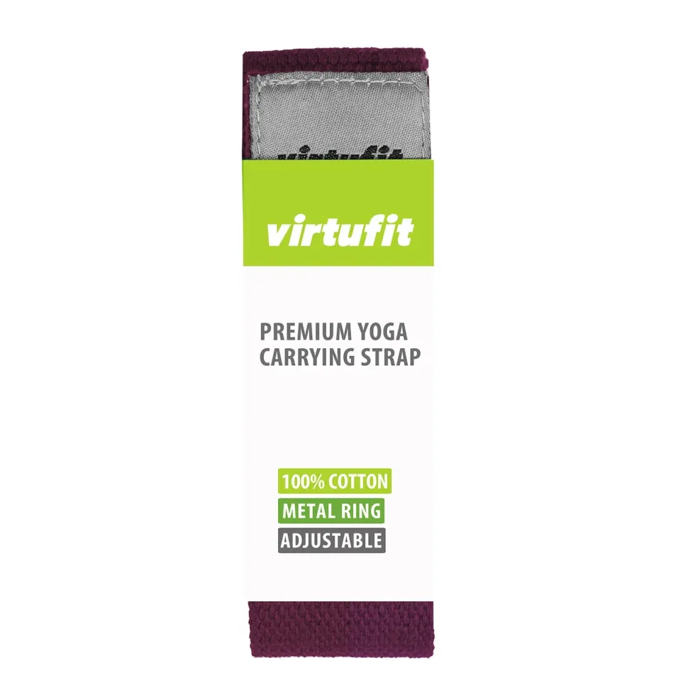 VirtuFit Premium Yogamat Draagriem - Mulberry