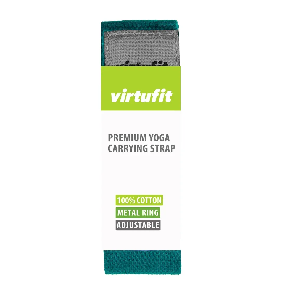 VirtuFit Premium Yogamat Draagriem - Ocean Green