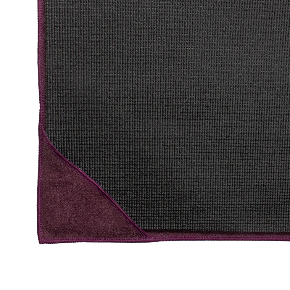 VirtuFit Premium Yogamat Handdoek - 183 x 61 cm - Mulberry