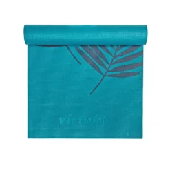 VirtuFit Premium Yogamat - 183 x 61 x 0,4 cm - Ocean Green Forest