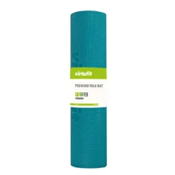 VirtuFit Premium Yogamat - 183 x 61 x 0,4 cm - Ocean Green Forest