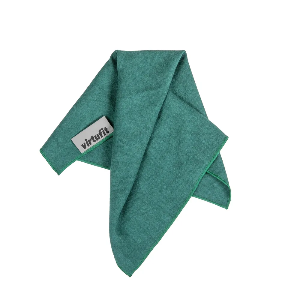 VirtuFit Premium Yoga Microvezel Handdoek - 76 x 51 cm - Ocean Green
