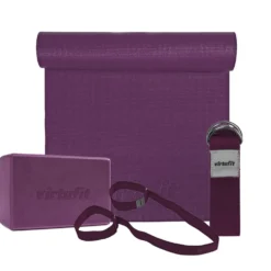 VirtuFit Premium Yoga Set - 4-Delig - Mulberry