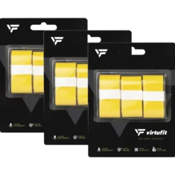 VirtuFit Pro Padel Overgrip - Geel - 9 Stuks