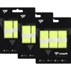 VirtuFit Pro Padel Overgrip - Neon Groen - 9 Stuks