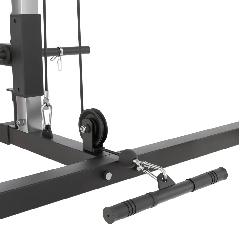 VirtuFit PR100 Power Rack met Lat Attachment - Squat Rack - Inclusief Pulley Station - Krachtstation