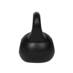 VirtuFit PVC Kettlebell - 4 kg - Zwart