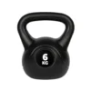 VirtuFit PVC Kettlebell - 6 kg - Zwart