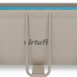 VirtuFit Rechthoekig Zwembad 400 x 200 x 122 cm - Beige - Inclusief Filterpomp