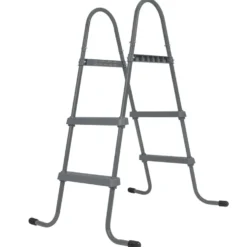 VirtuFit Rechthoekig Zwembad - 300 x 210 x 66 cm - Compleet Pakket - Antraciet
