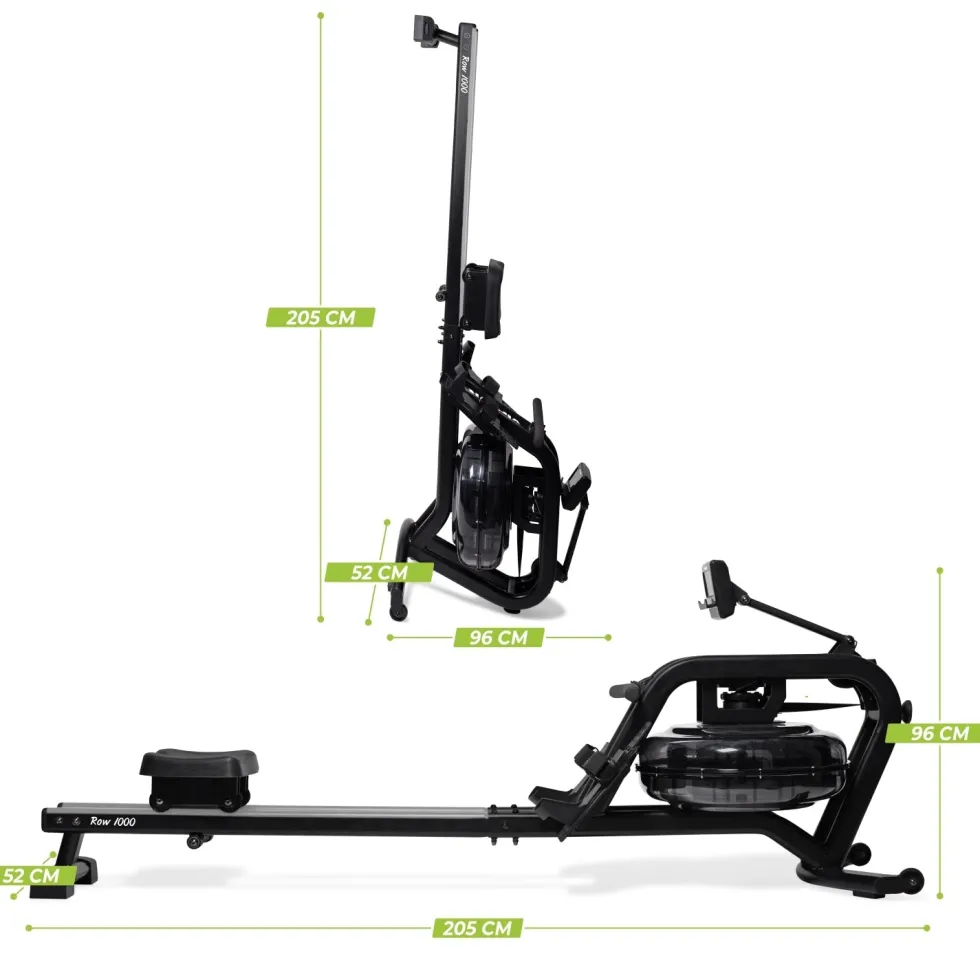 VirtuFit Roeitrainer Pro Water Resistance Row 1000