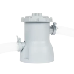 VirtuFit Rond Zwembad - Ø244 x 76 cm - Antraciet - Inclusief Filterpomp