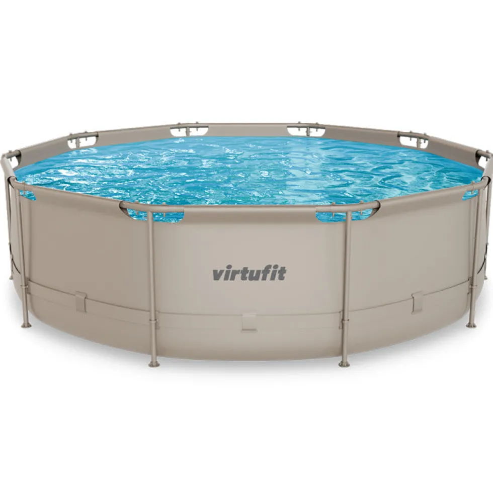 VirtuFit Rond Zwembad - Ø366 x 100 cm - Beige