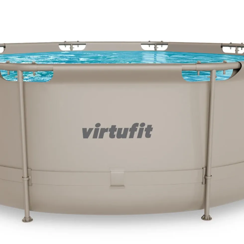 VirtuFit Rond Zwembad - Ø366 x 100 cm - Beige