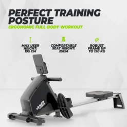 VirtuFit ROW200i Roeitrainer - Magnetische roeimachine (ROW450)