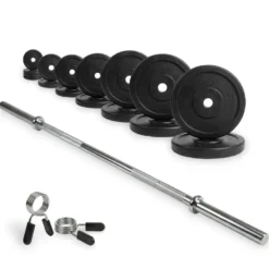 VirtuFit Rubberen Halterset - 120kg