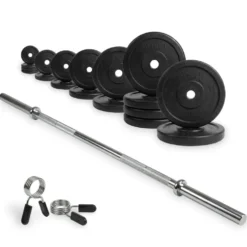 VirtuFit Rubberen Halterset - 150kg
